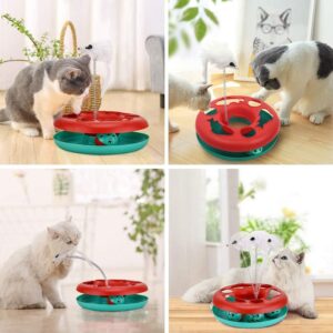 Cat Toys Tower interactive roller tracks
