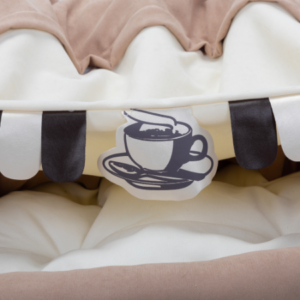 Collapsible Cat Tunnel Bed for indoor cats with hanging toys