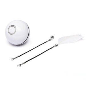 Interactive Cat Toy Ball with LED Light