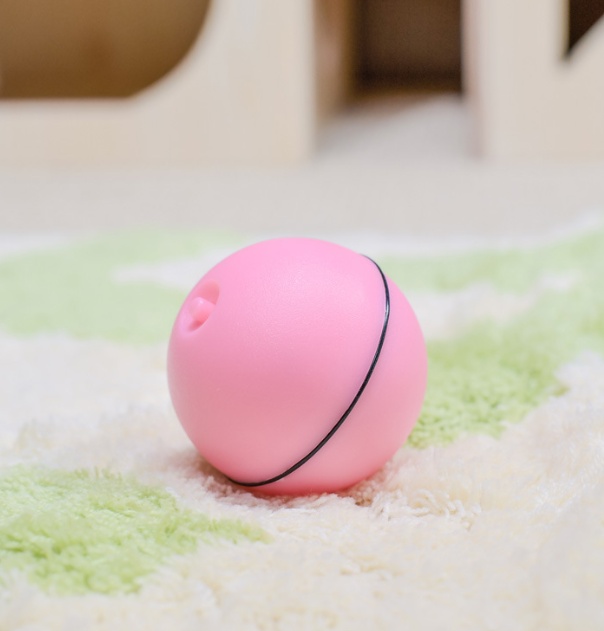Interactive Cat Toy Ball with LED Light