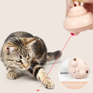 Cat Laser Toy Collar with automatic rotating laser