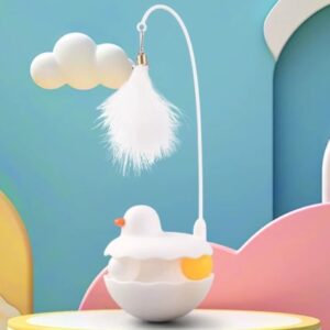Cat Interactive Toy Blue Duck