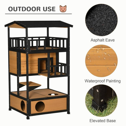 outdoor cat house