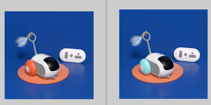 Remote Control Electric Cat Toy obstacle avoidance system