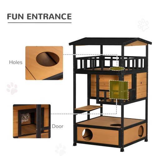 outdoor cat house