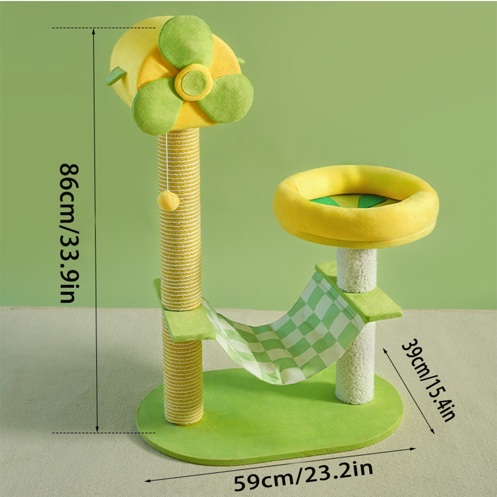 Cat Climbing Frame with Gel Ice Mat