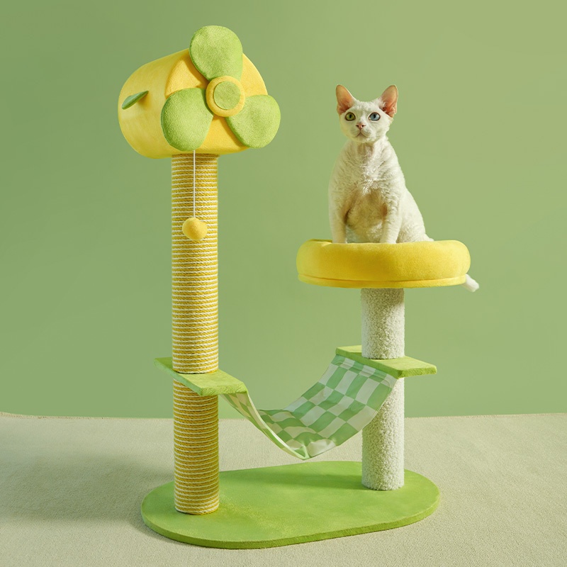 Cat Climbing Frame with Gel Ice Mat